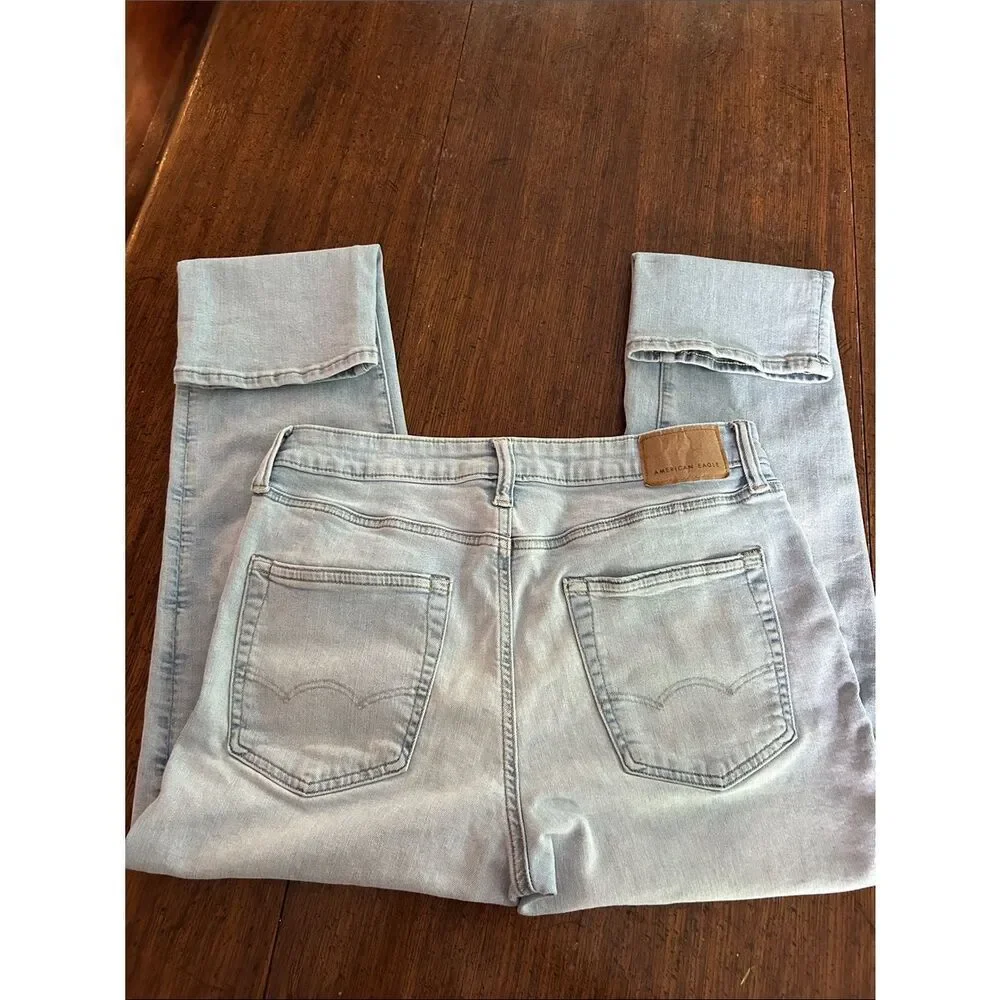 American Eagle Airflex Light Blue Men's Slim Jeans Sz 31